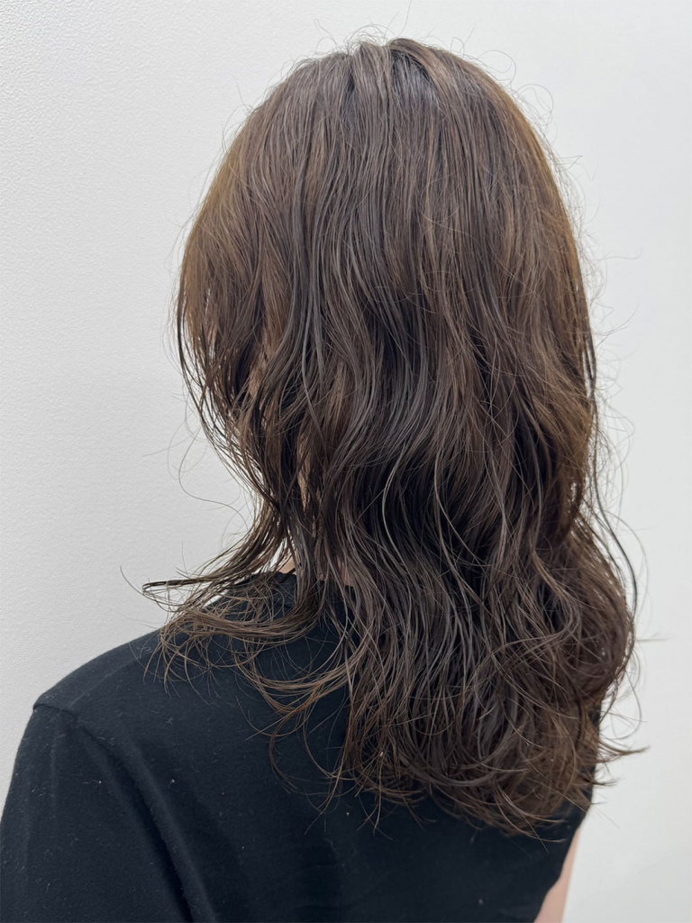 ミディアムヘア/ウェーブパーマ/レイヤーパーマ/パーマ