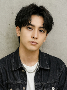 ニュアンスパーマ/フェザーパーマ/韓国マッシュ